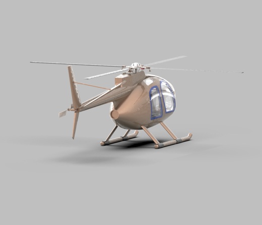 OH-6A直升机缩略图