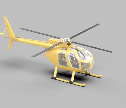 OH-6A直升机缩略图
