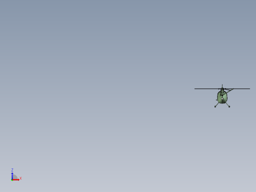 OH-6A直升机缩略图