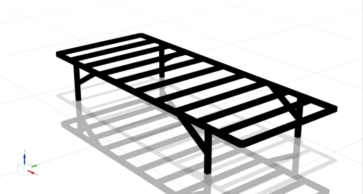 金属床 metal-bed