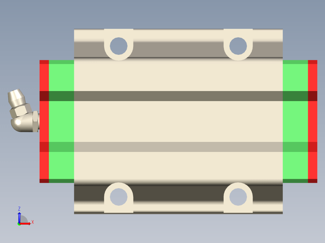 HGW25HC块，法兰；HIWIN