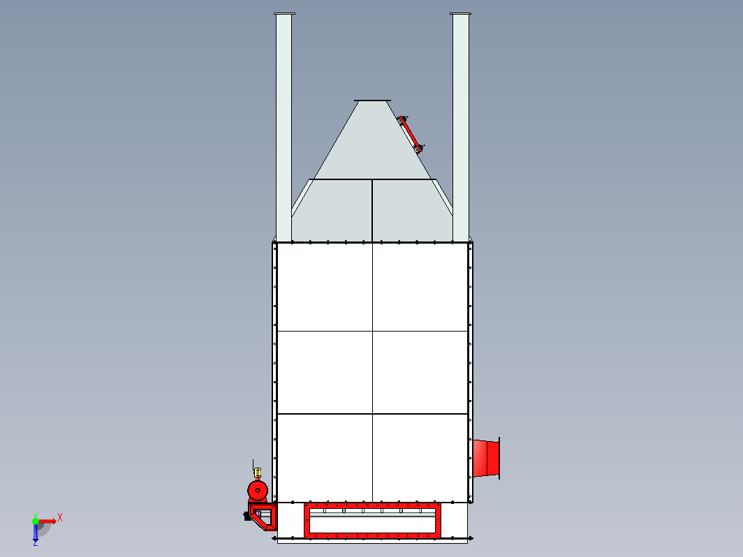 1500X1500脉冲除尘器