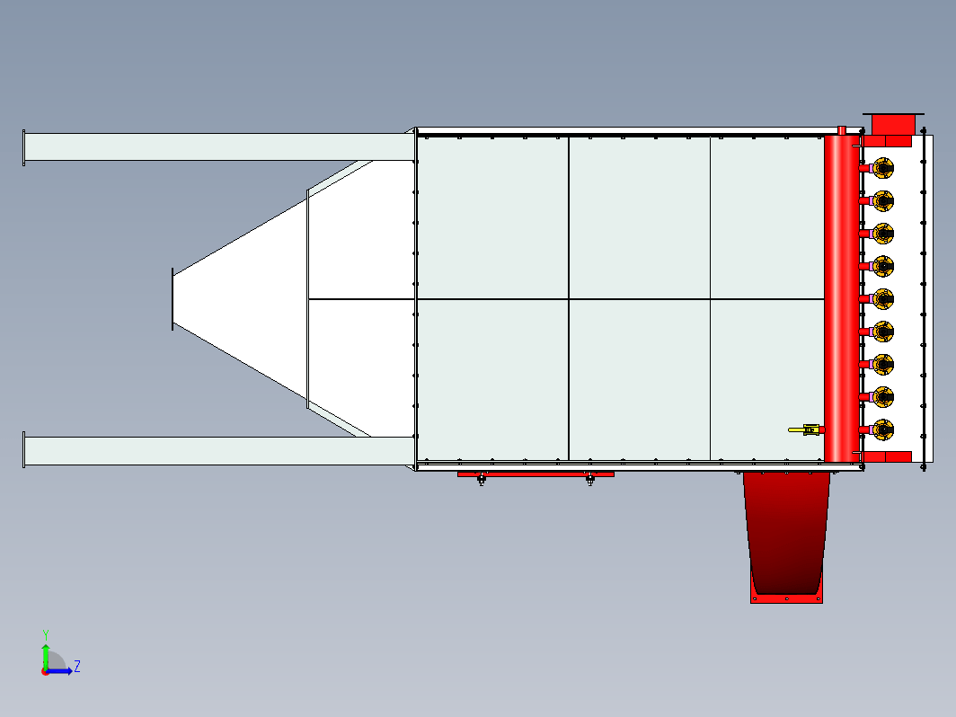 1500X1500脉冲除尘器