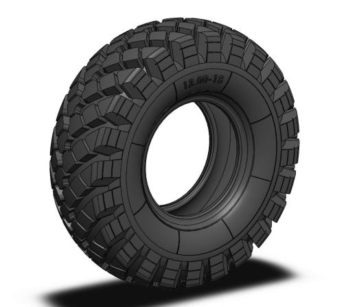 Tire 12-18轮胎模型