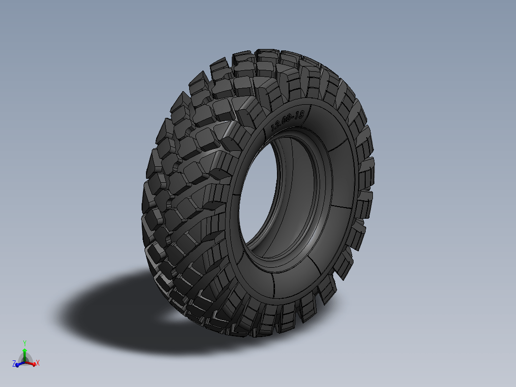 Tire 12-18轮胎模型