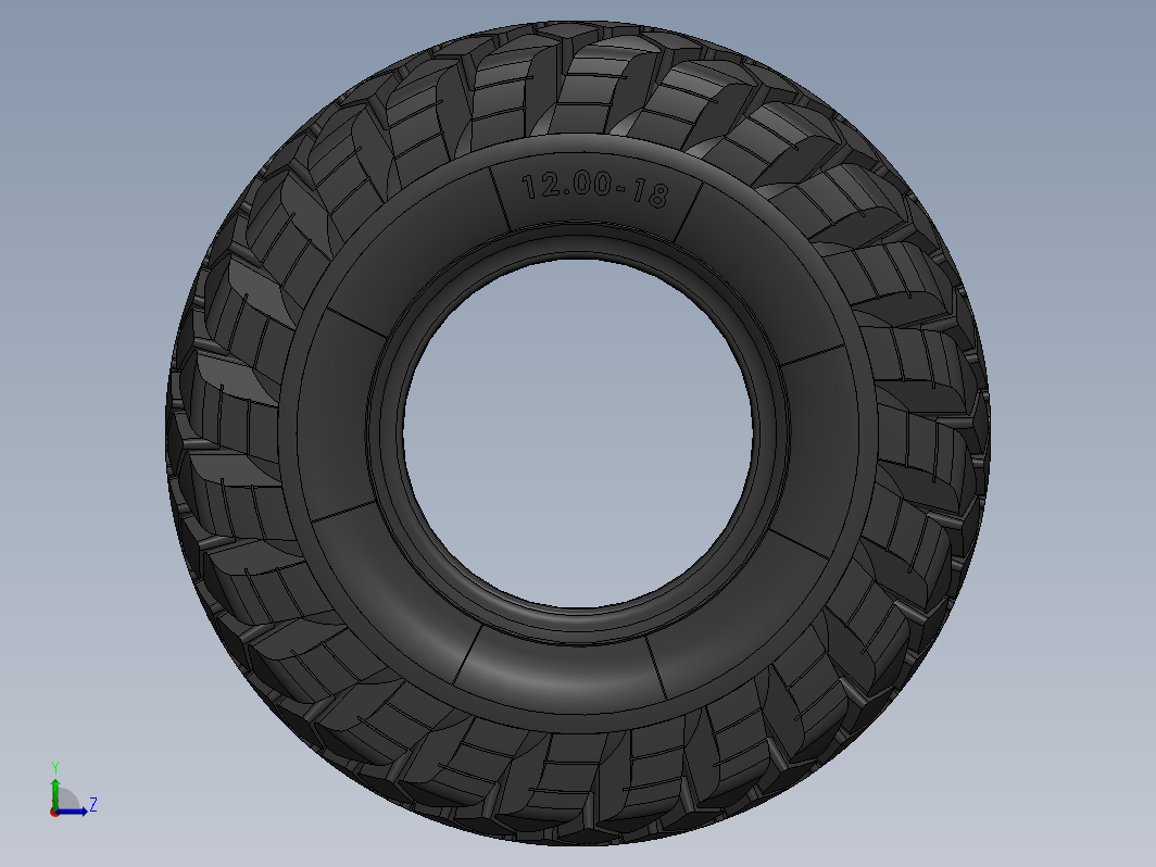 Tire 12-18轮胎模型