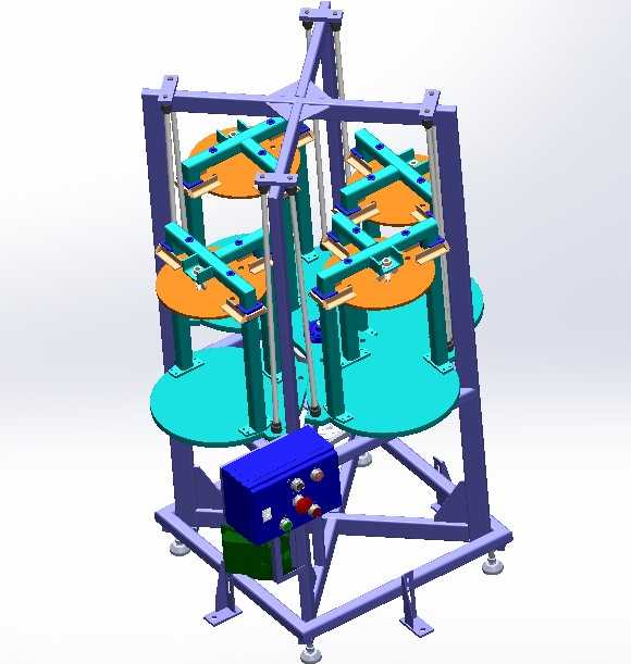 798振动筛圆筛（筛粉机）PROE设计
