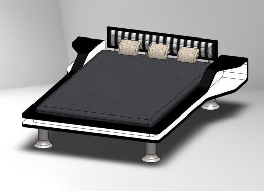 bed design简约大床缩略图