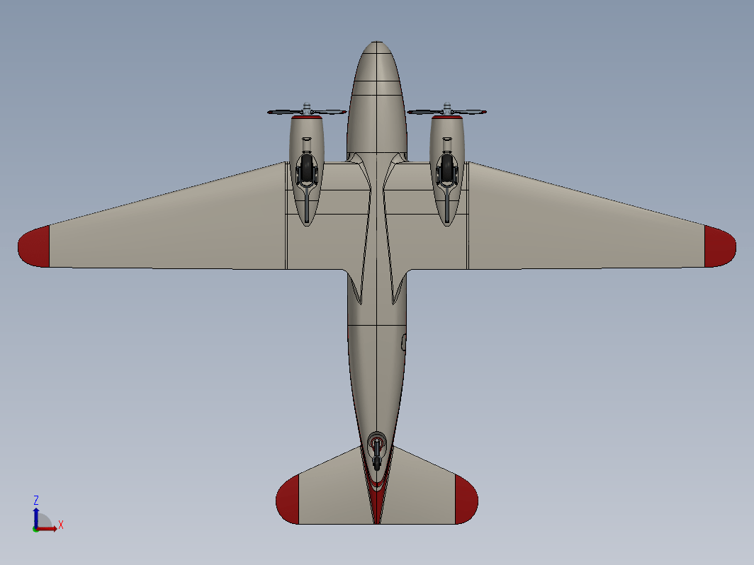 Douglas DC-3固定翼螺旋桨驱动客机