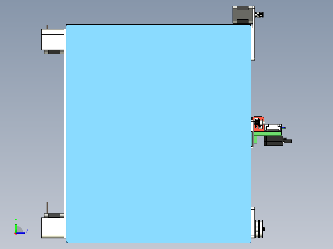 Core XY 300x300x300 3D打印机结构