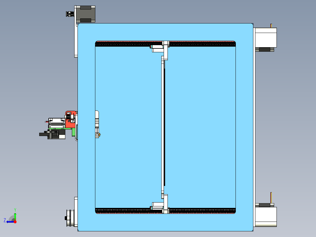 Core XY 300x300x300 3D打印机结构