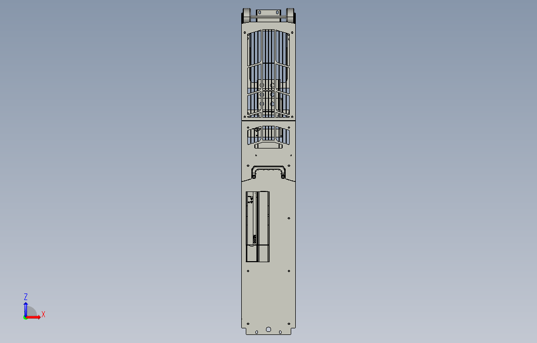 高性能多机传动驱动器STEP_B00(MD810-50M4T355G210H+整机外形图)