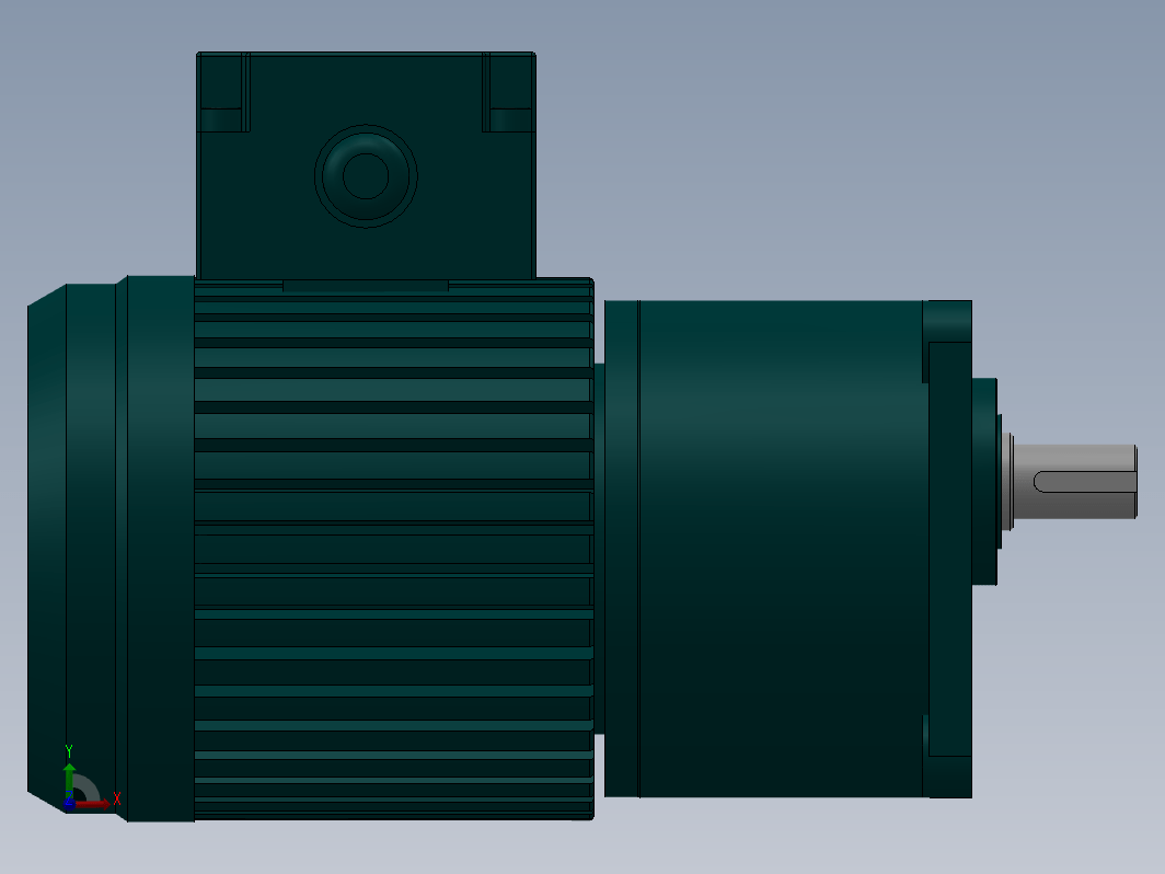 CV-18-100-3～60立式三相铝壳(刹车)马达减速机[CV-18-100-20-G3]