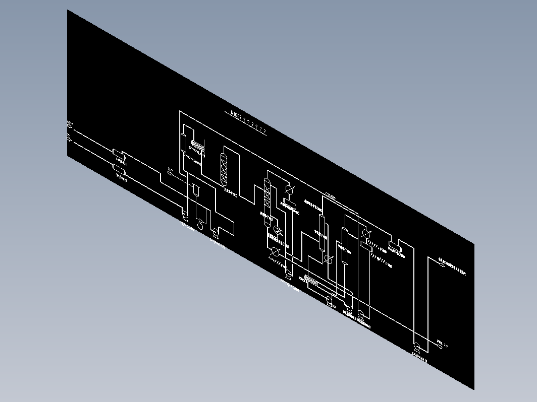 mtbe装置原则流图