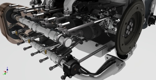 boxer engine 6缸对置气缸发动机缩略图