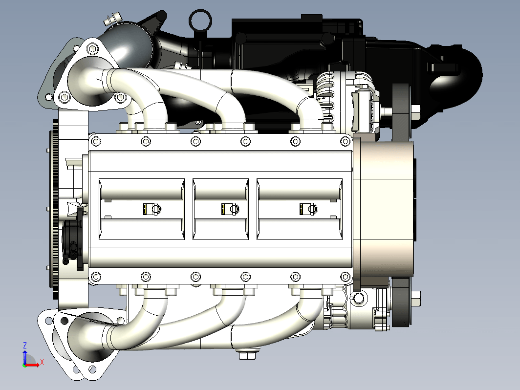 boxer engine 6缸对置气缸发动机