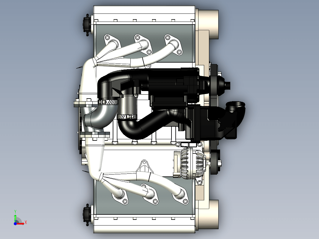 boxer engine 6缸对置气缸发动机