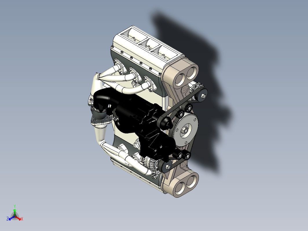 boxer engine 6缸对置气缸发动机