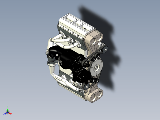 boxer engine 6缸对置气缸发动机缩略图