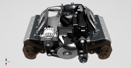 boxer engine 6缸对置气缸发动机缩略图