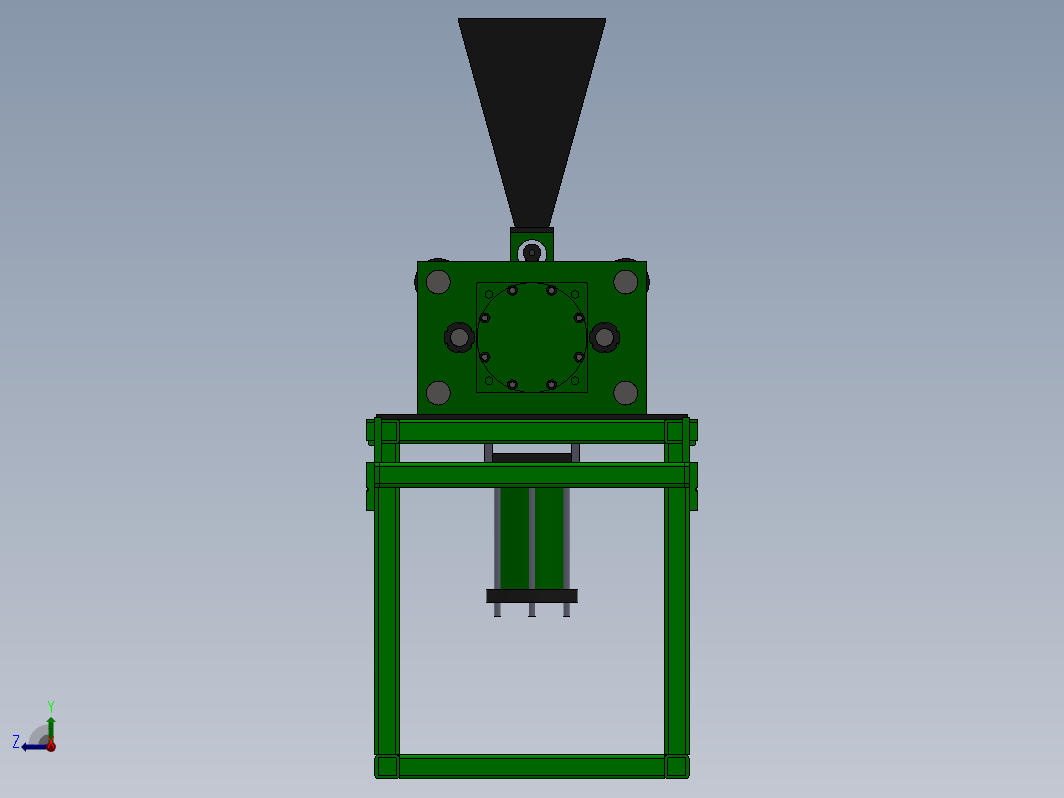 塑料注射模具机