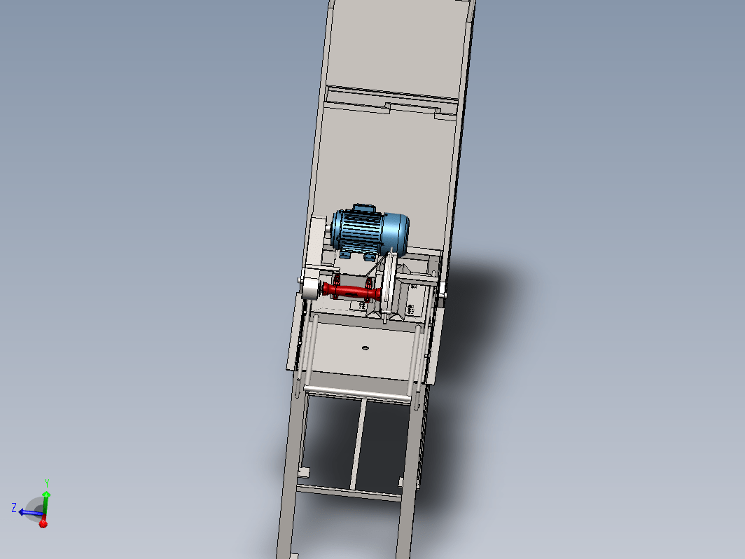 电锯机结构3D图纸 Solidworks设计 附STEP