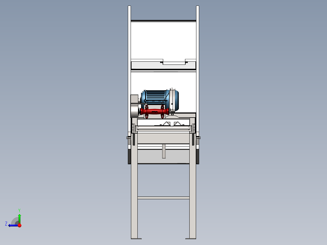 电锯机结构3D图纸 Solidworks设计 附STEP