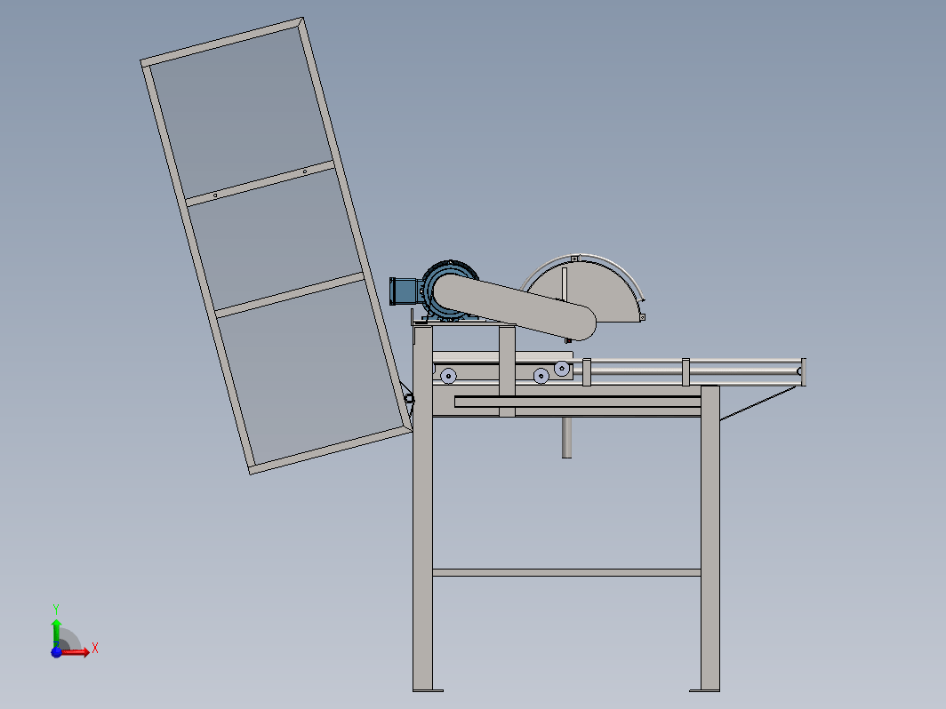 电锯机结构3D图纸 Solidworks设计 附STEP