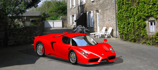 Ferrari enzo简易跑车缩略图