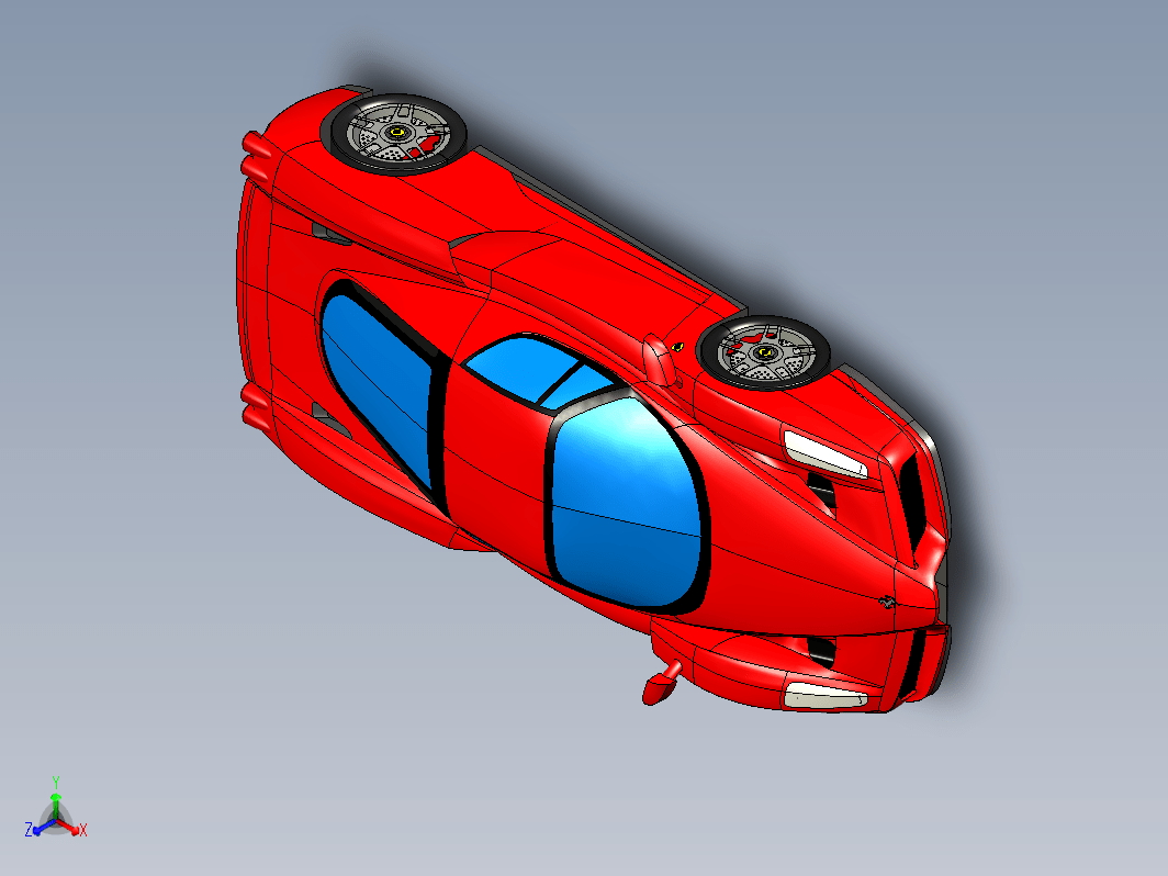 Ferrari enzo简易跑车