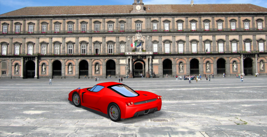 Ferrari enzo简易跑车缩略图
