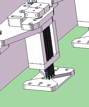 烧录气动自动测试工装