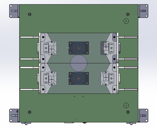 烧录气动自动测试工装