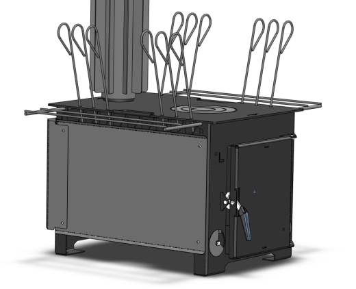 俄式炉子3D数模图 furnace缩略图