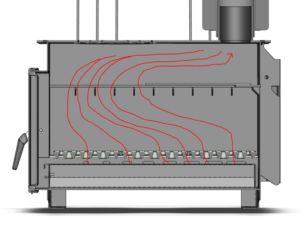 俄式炉子3D数模图 furnace