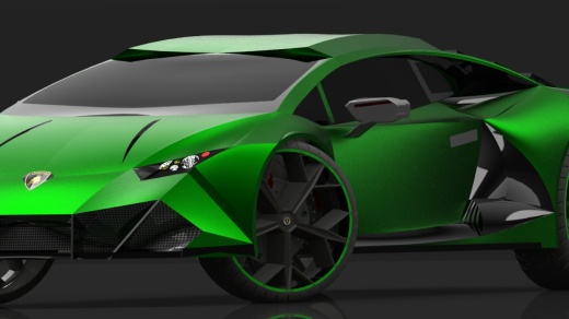 兰博基尼的跑车 Lamborghini Huracan缩略图