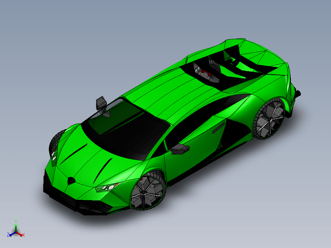 兰博基尼的跑车 Lamborghini Huracan