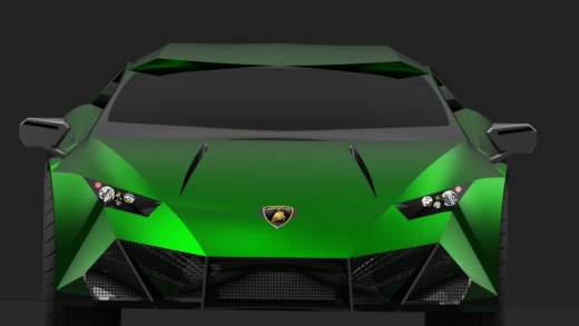兰博基尼的跑车 Lamborghini Huracan缩略图