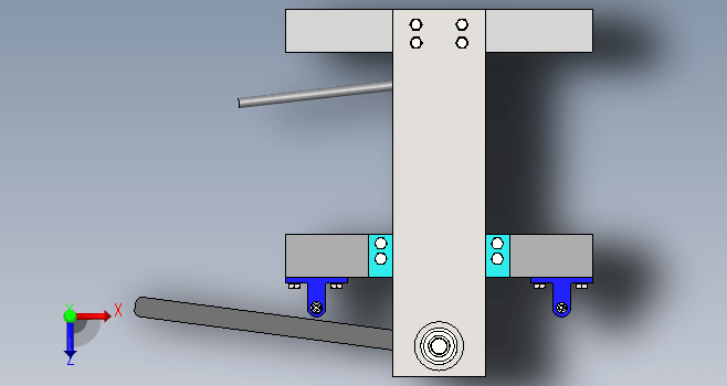 F0433-辊弯机模型图