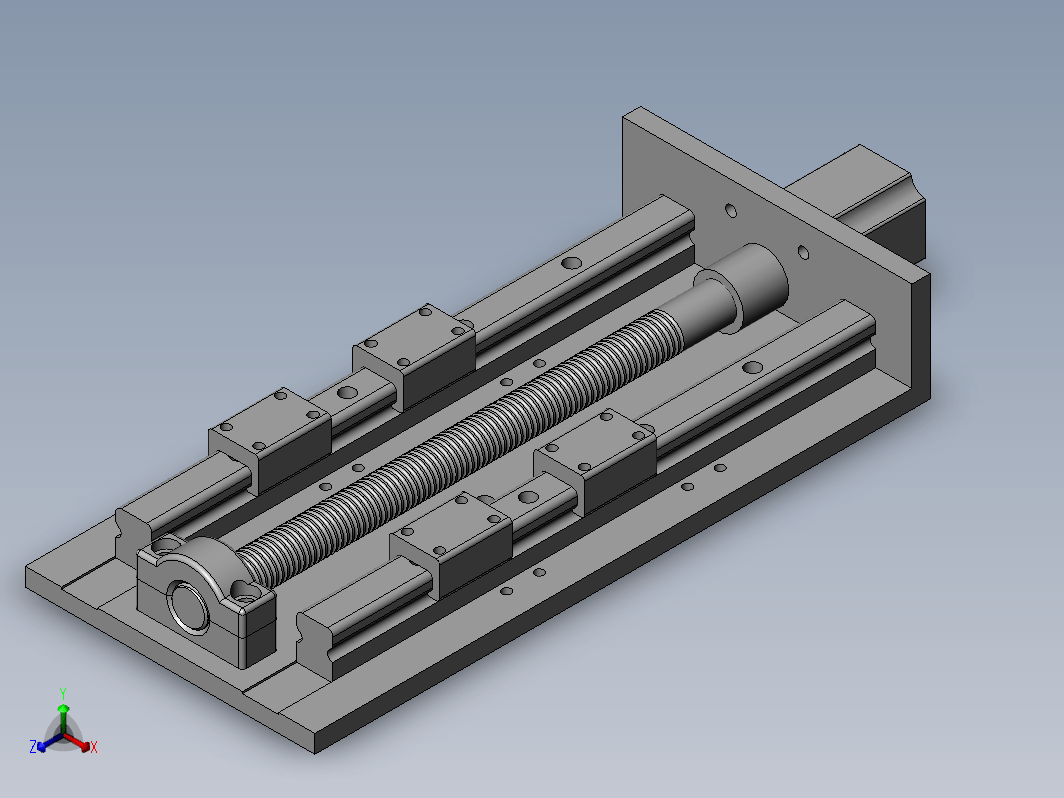 XY车床工作台