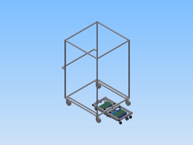 运载小车 AGV For Rack Wheel Cart