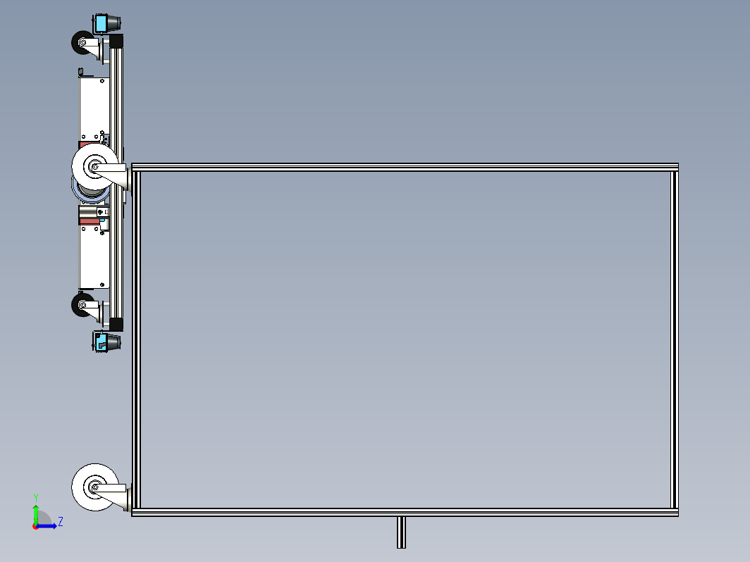 运载小车 AGV For Rack Wheel Cart