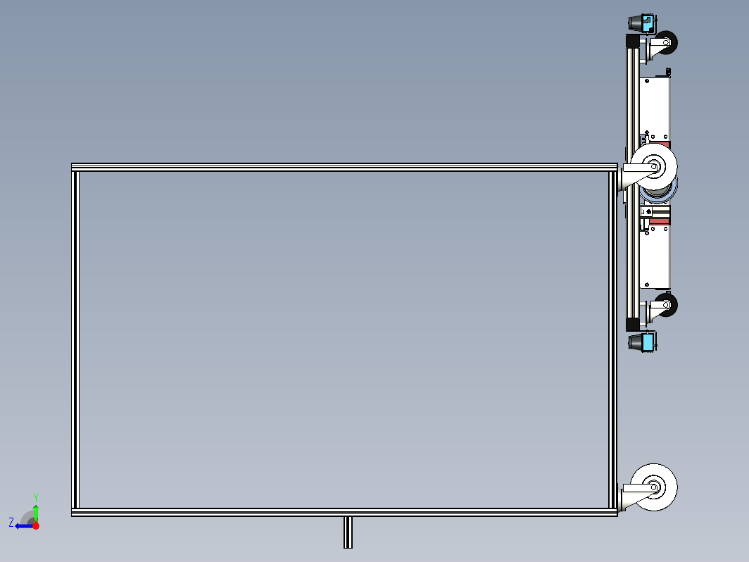 运载小车 AGV For Rack Wheel Cart