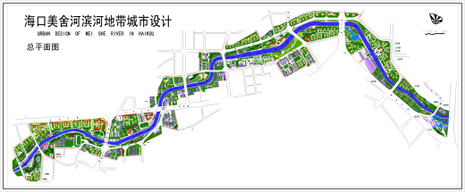 海口市美舍河滨河公园部分施工图缩略图
