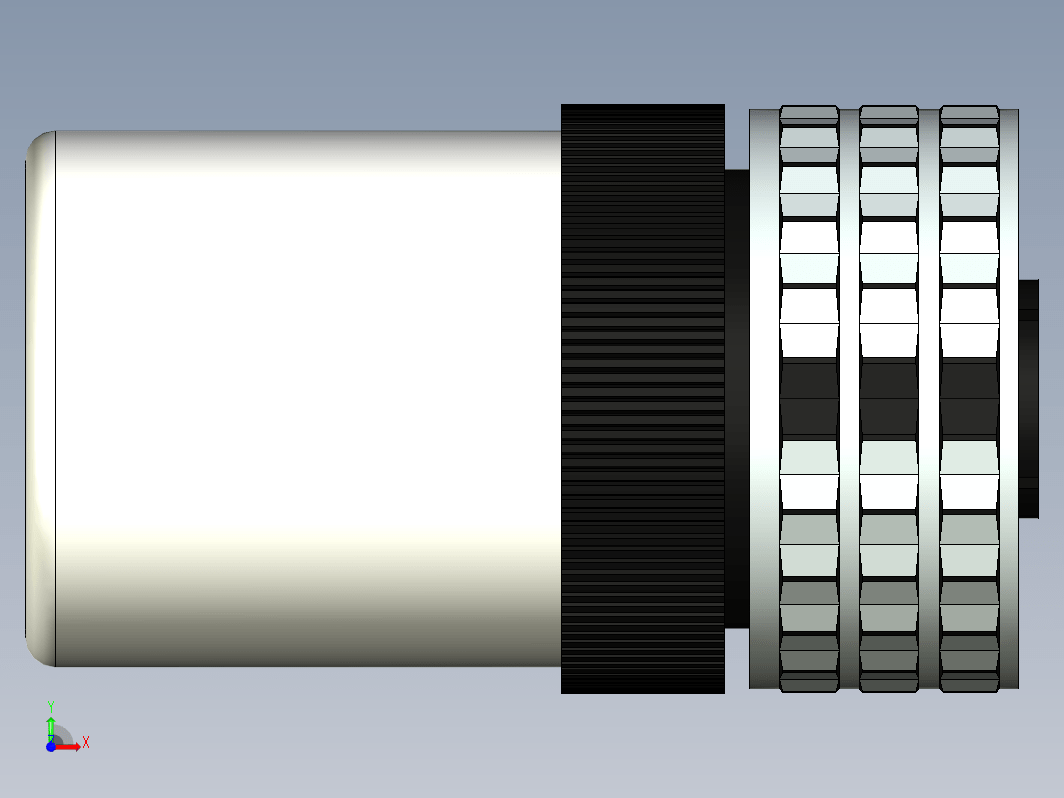 母弯头连接器，带 M12x1 螺纹，用于传感器