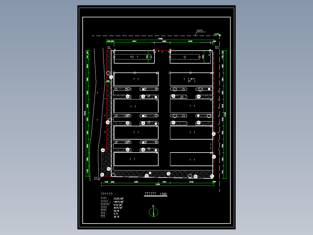 某工厂总平面布置规划图