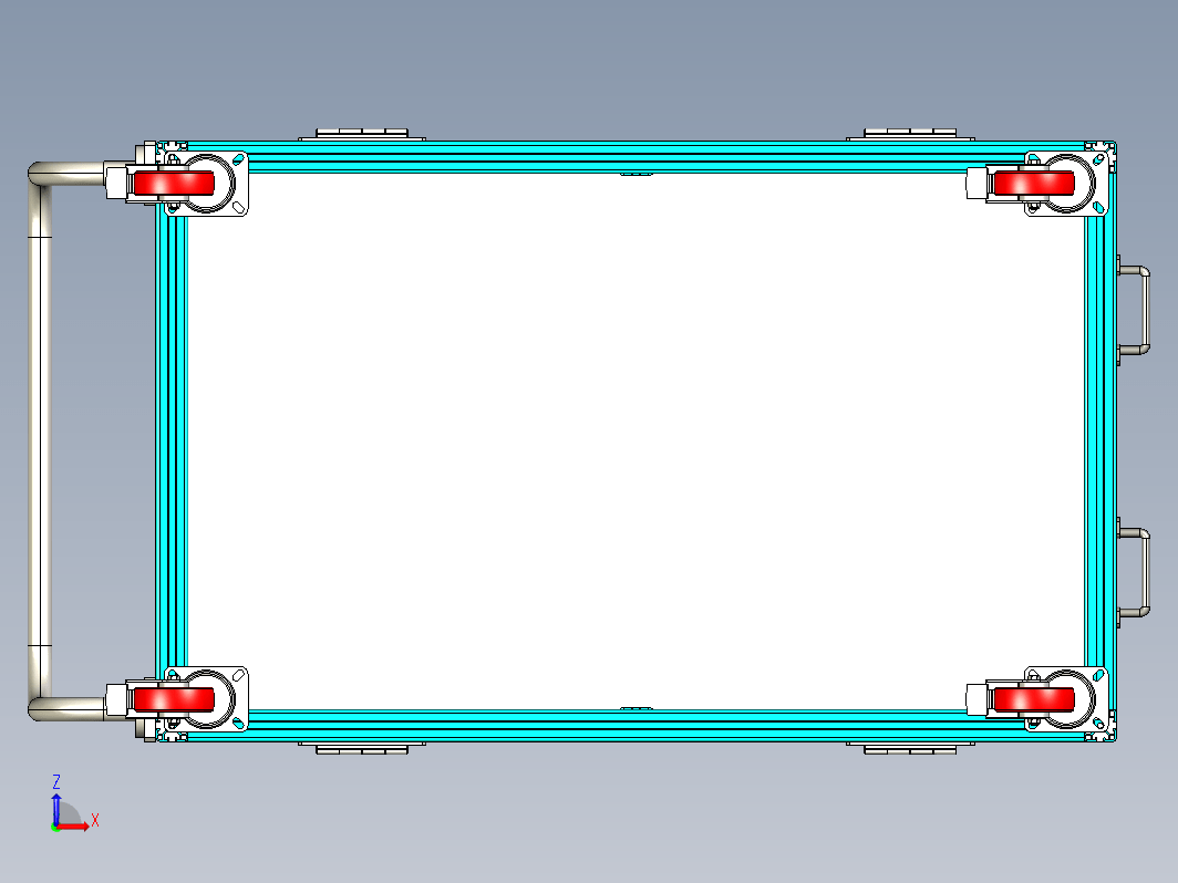 手推物料小车