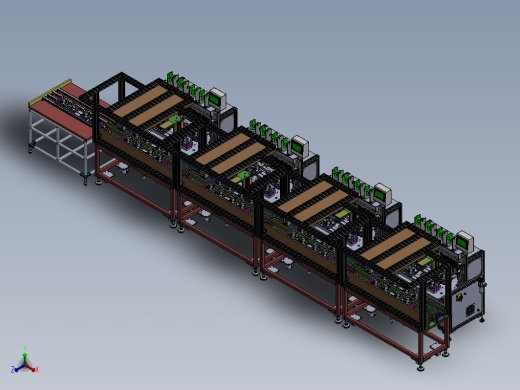马达焊接流水线缩略图