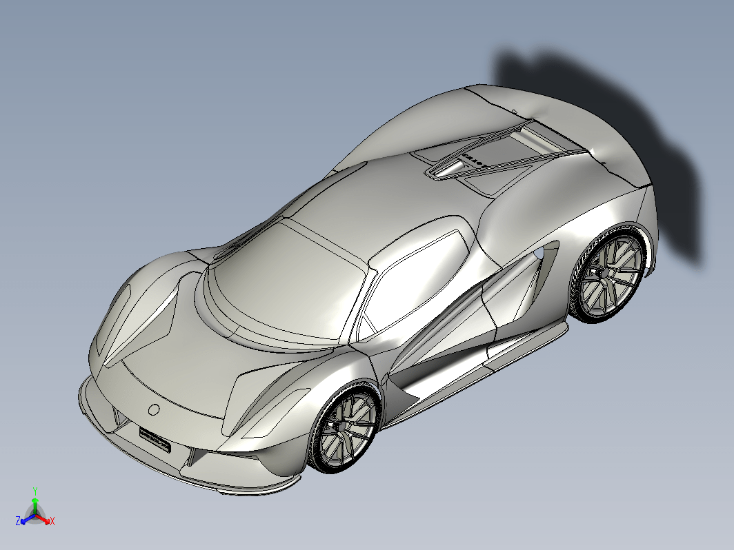 Lotus Evija 2020跑车模型