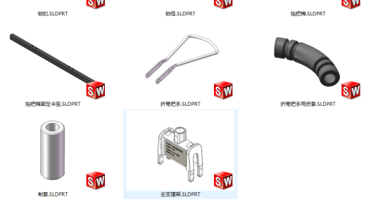 家用33cm伸缩杆双排轮手动挤水胶海棉拖把（墩布）缩略图